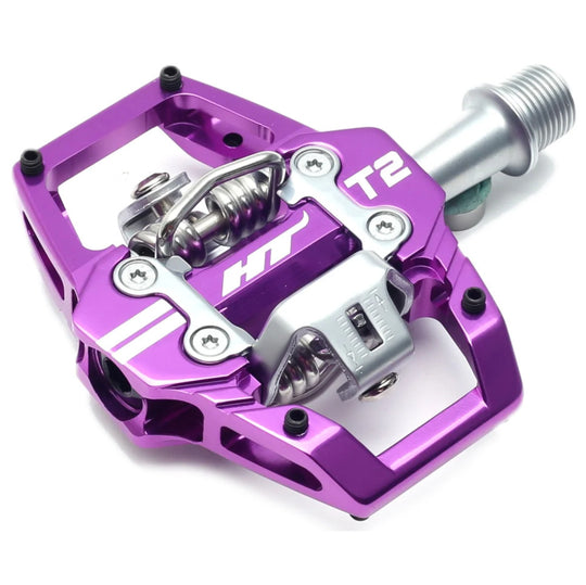 HT Enduro T2 pedals - Violet