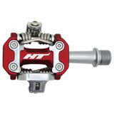 Pedali HT Leopard-M M2 - Rosso HT-Components