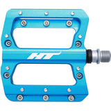 Pedales flat HT AN14A - Azul