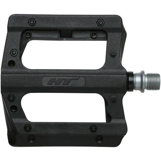 HT Nano-P PA12 flat pedals - Black