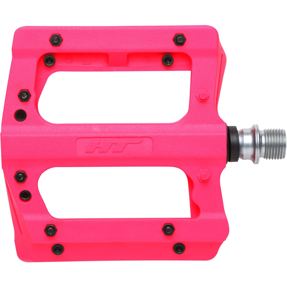 Pedali flat HT Nano-P PA12 - Rosa HT-Components