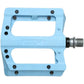 Pedali flat HT PA12A - Azzurro HT-Components