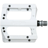 Pedali flat HT PA12A - Bianco HT-Components
