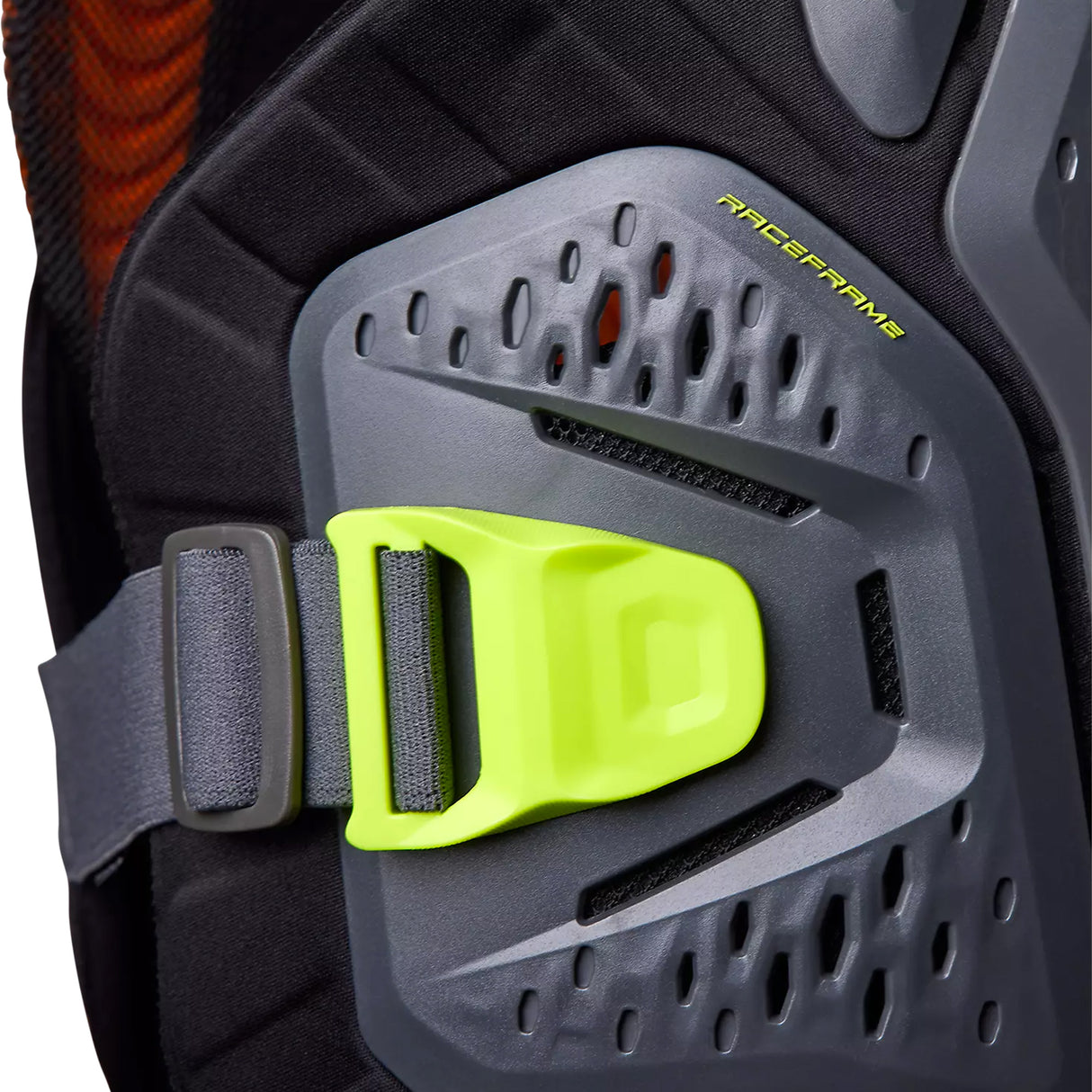 Pettorina Fox Raceframe Impact D3O - Grigio Fox