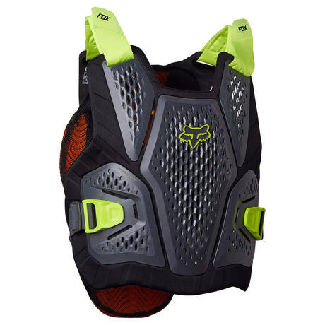 Pettorina Fox Raceframe Impact D3O - Grigio Fox