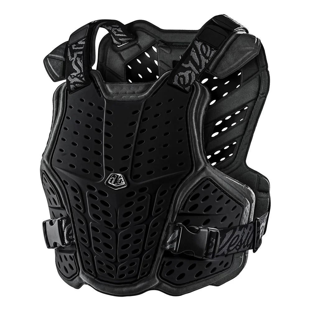 Pettorina Troy Lee Designs Rockfight Chest - Nero Troy Lee Designs