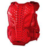 Paire de protection pour enfant Troy Lee Designs Rockfight Chest - Rouge