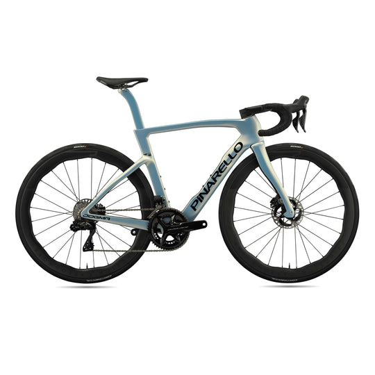 Pinarello Dogma F Disk Dura Ace Di2 Princeton Peak 4550- Azul claro