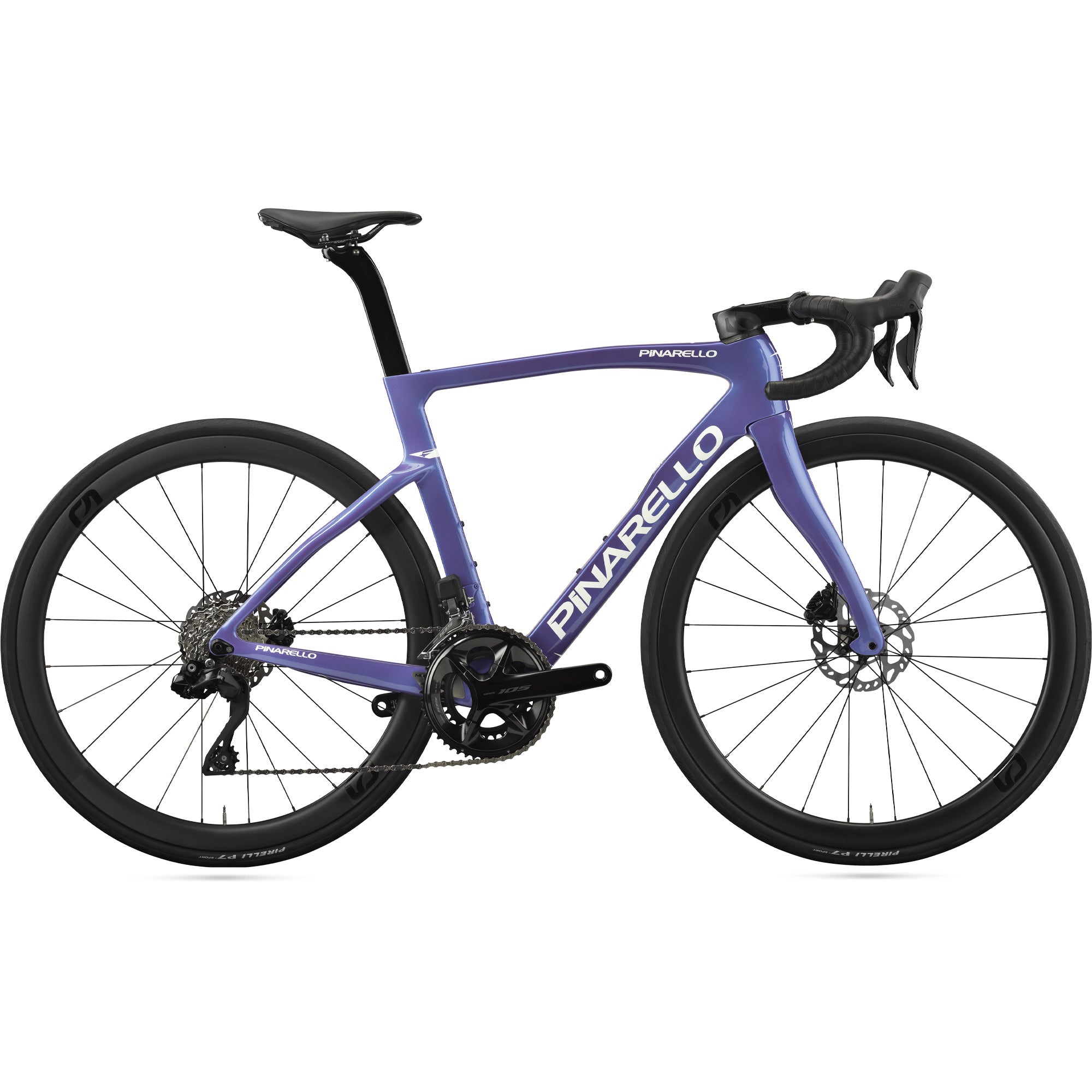 Pinarello F5 105 Di2 MOST Ultrafast 40 - Blu Pinarello