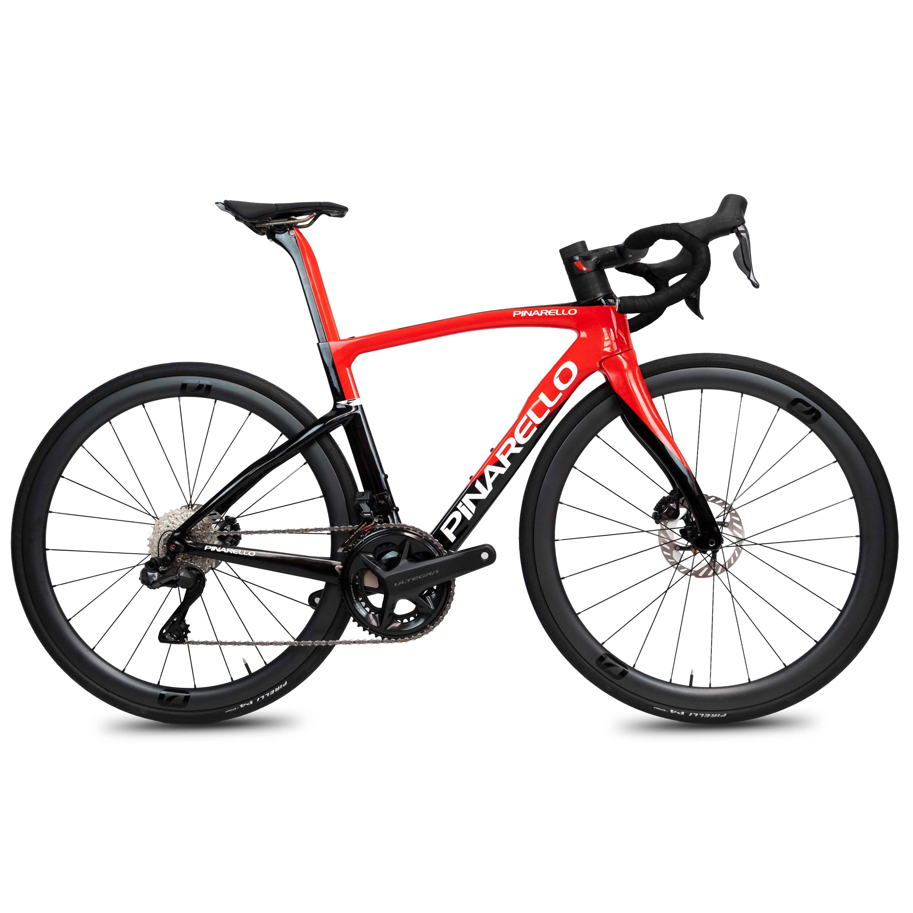 Pinarello F7 Disk Ultegra Di2 Ultra fast - Rosso nero Pinarello