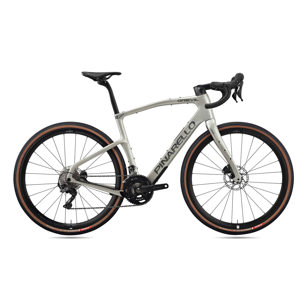 Pinarello Grevil F1 GRX610 Fulcrum Soniq - Grigio Pinarello