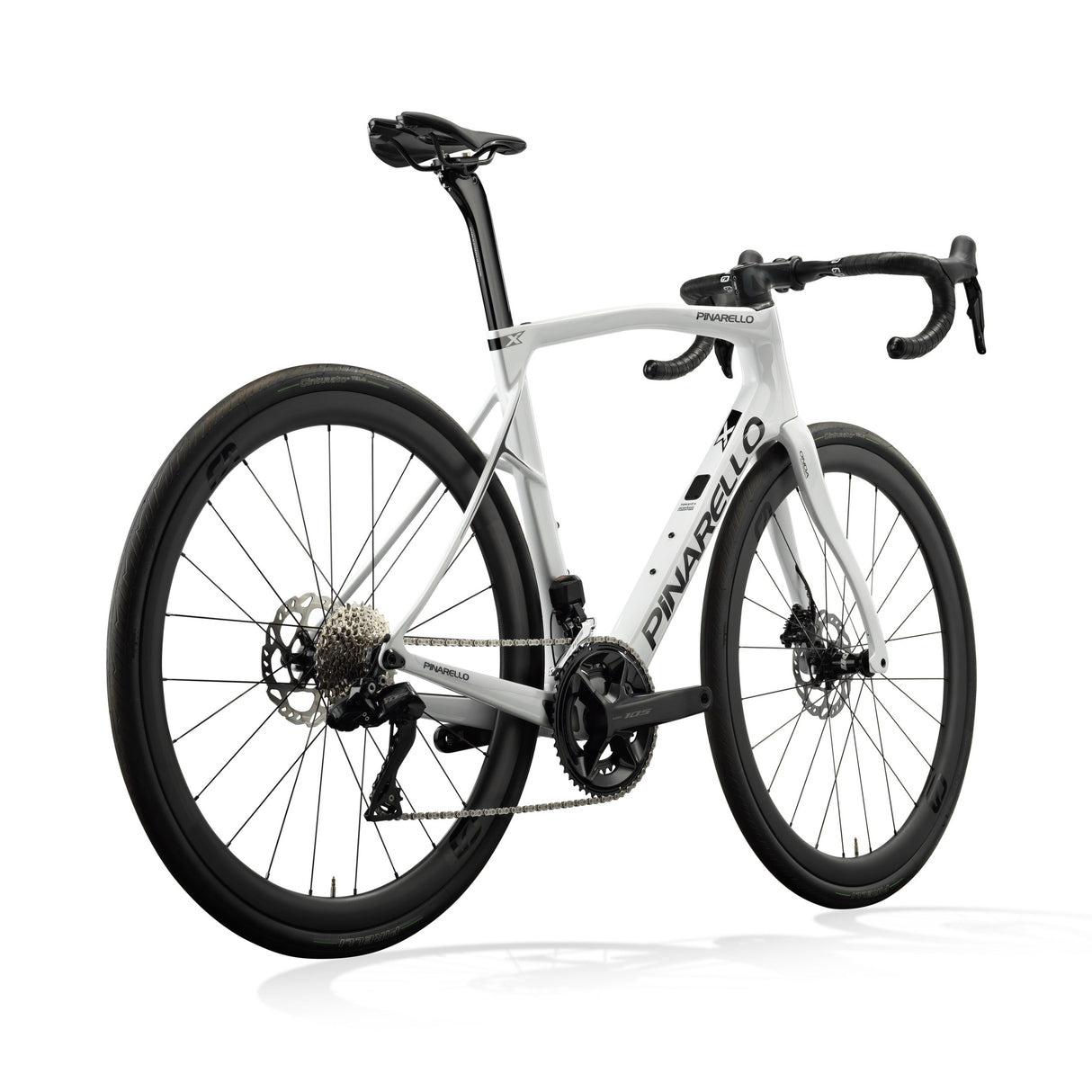 Pinarello X5 105 Di2 Most Ultrafast 45 DB - White