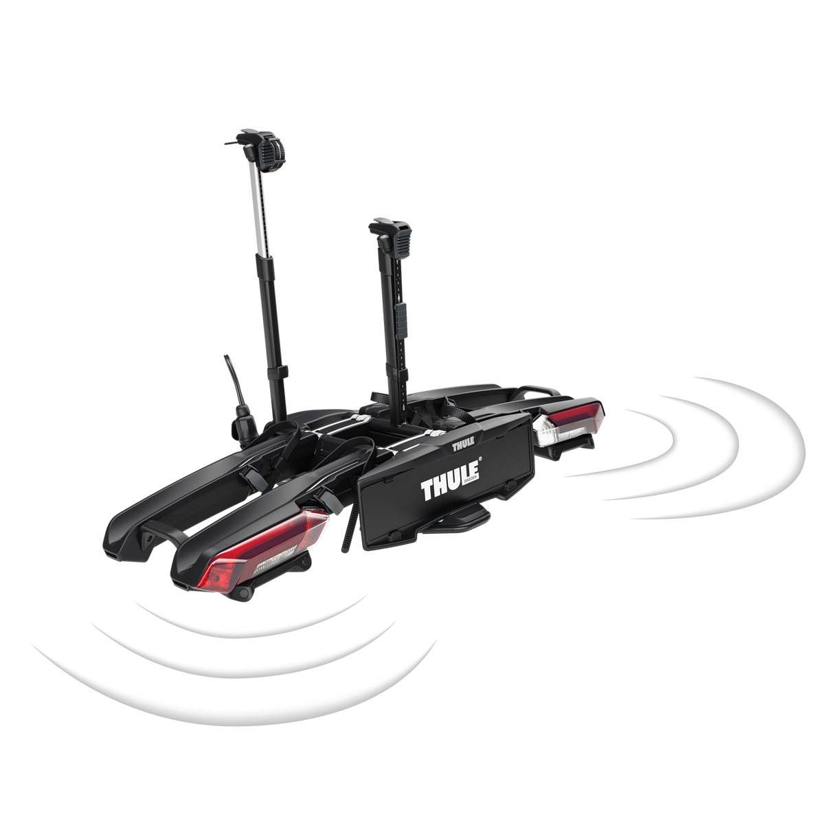 Towbar-mounted bike rack Thule Epos ParkSecure 69cm - Black Thule