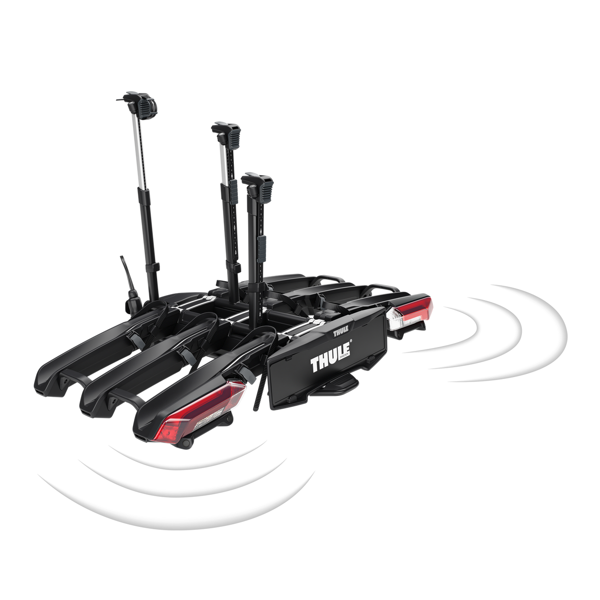 Tow hitch bike rack Thule Epos ParkSecure 91cm - Black Thule