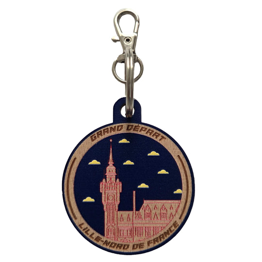 Tour de France 2025 keyring - Grand Depart Lille-Nord