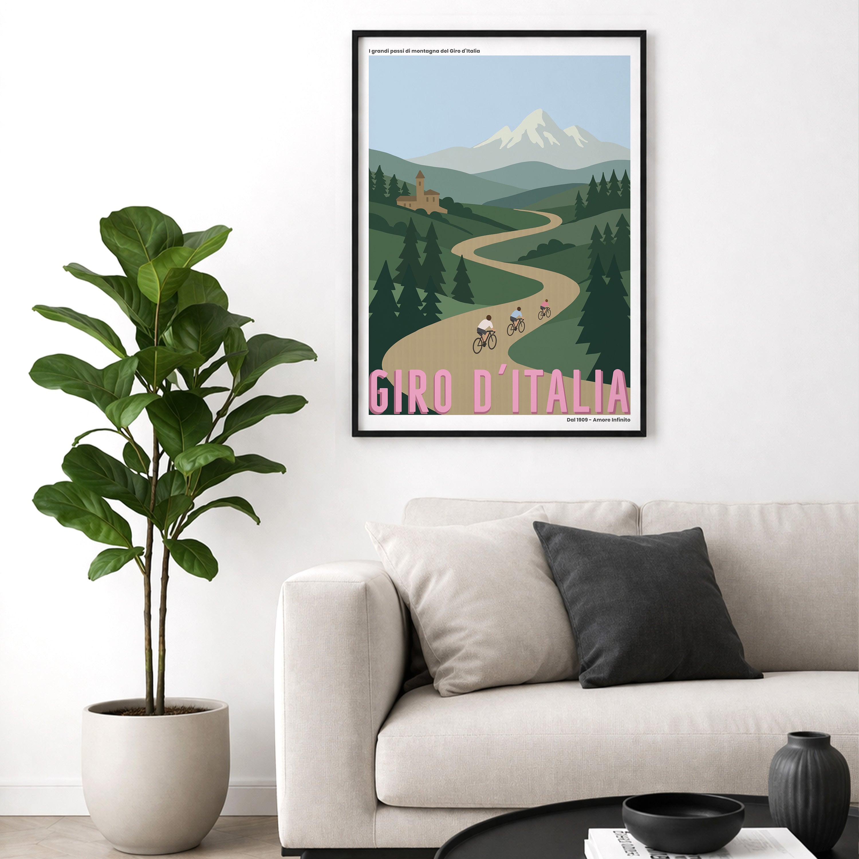 Póster Giro d'Italia - I Grandi Passi