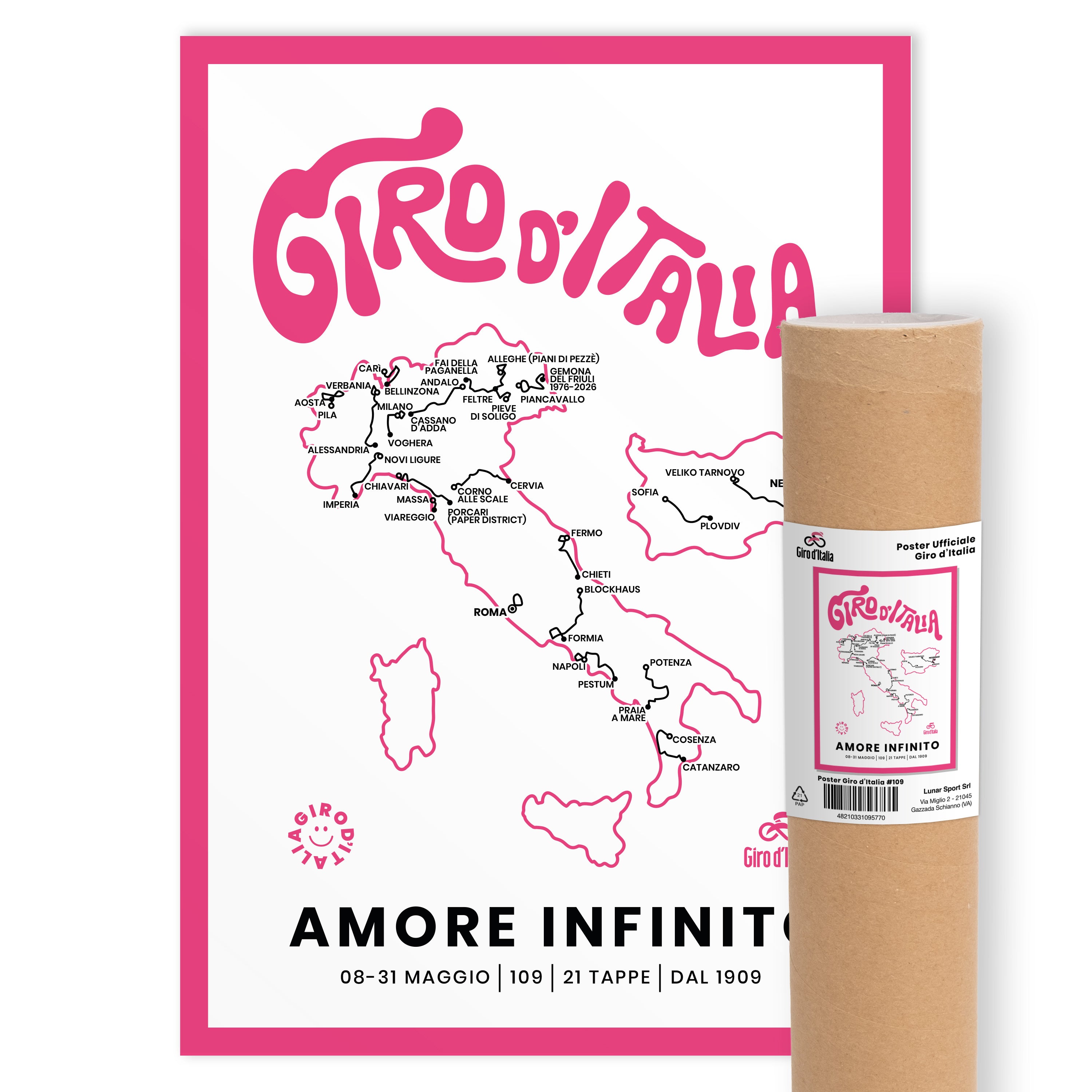 Póster Giro d'Italia - #109