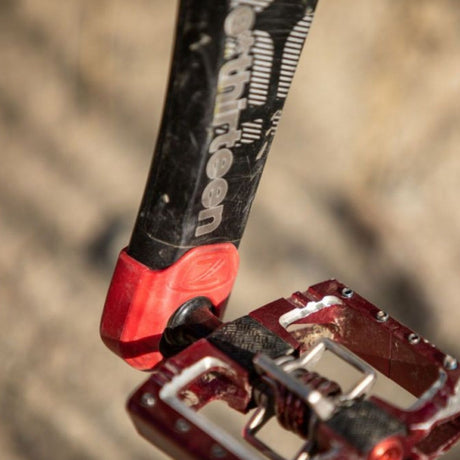 Protezione guarnitura Zefal Crank Armor XL - Rosso Zefal