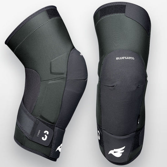 Protection du genou Bluegrass 3Straps - Noir