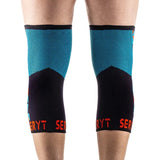 Protezioni ginocchio Seryt Flow - Azzurro rosso Seryt