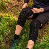 Protecciones de rodilla para niño Seryt Flow - Negro