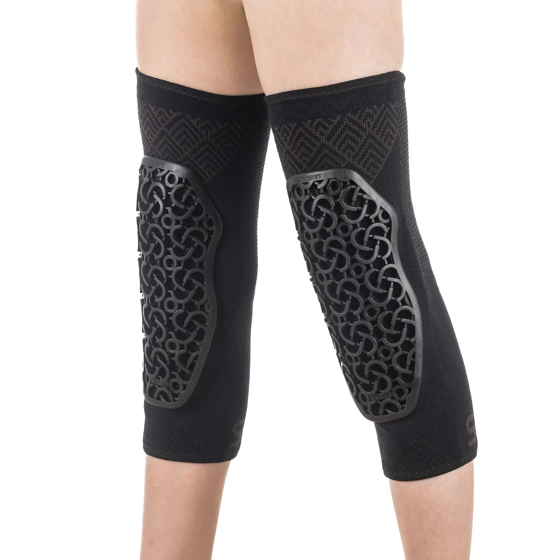 Protecciones de rodilla para niño Seryt Flow - Negro