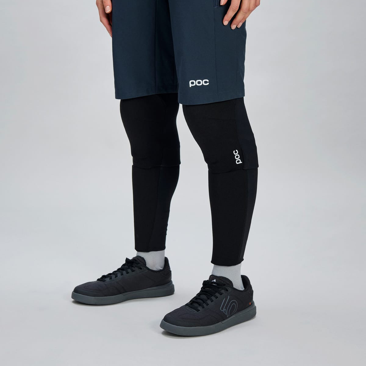 Poc VPD Air Shins Flow shin guards - Black | All4cycling