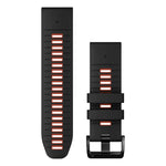 Garmin QuickFit 26 Armband - Schwarz rot