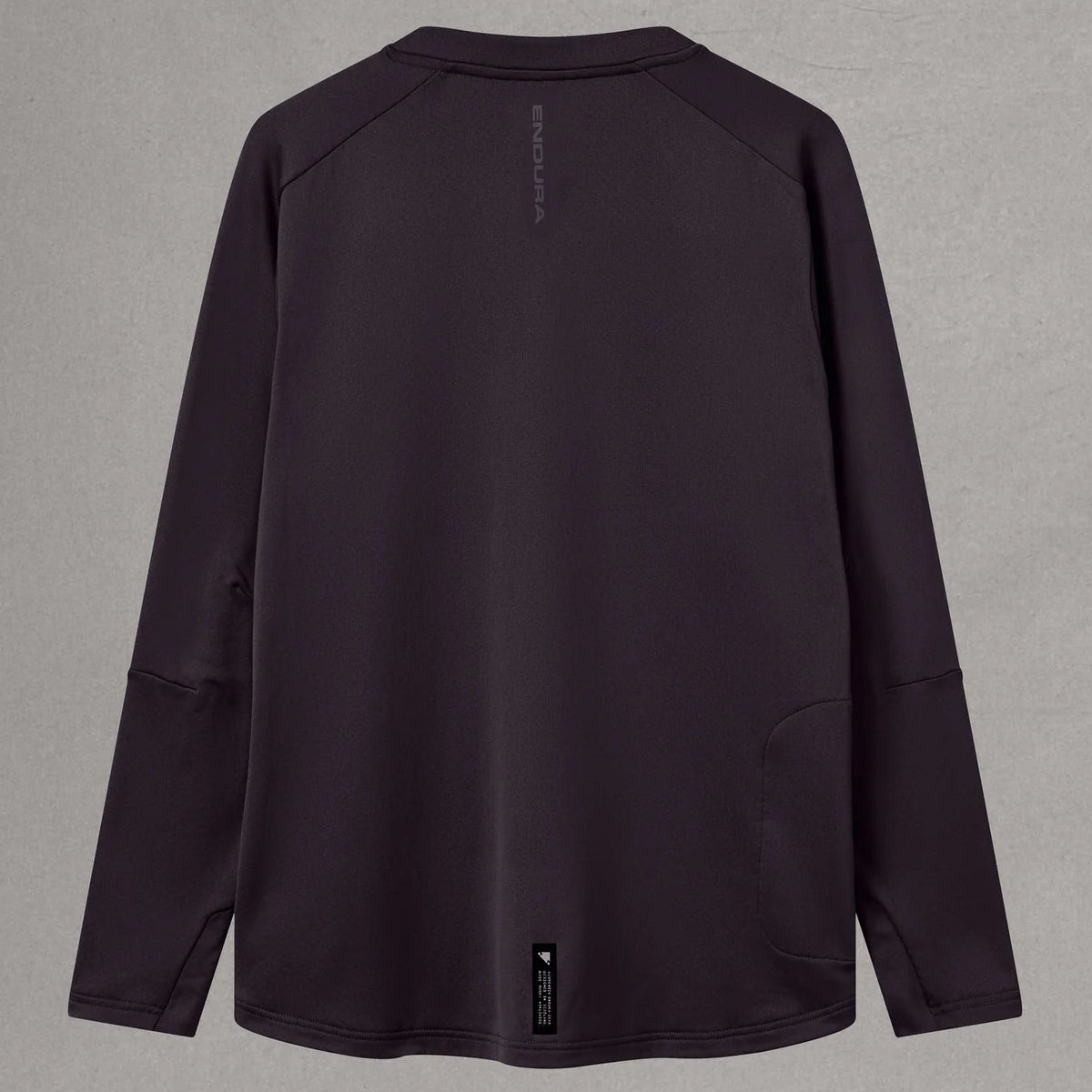 Maillot mangas largas Endura AllTrack Rout Fleece - Negro
