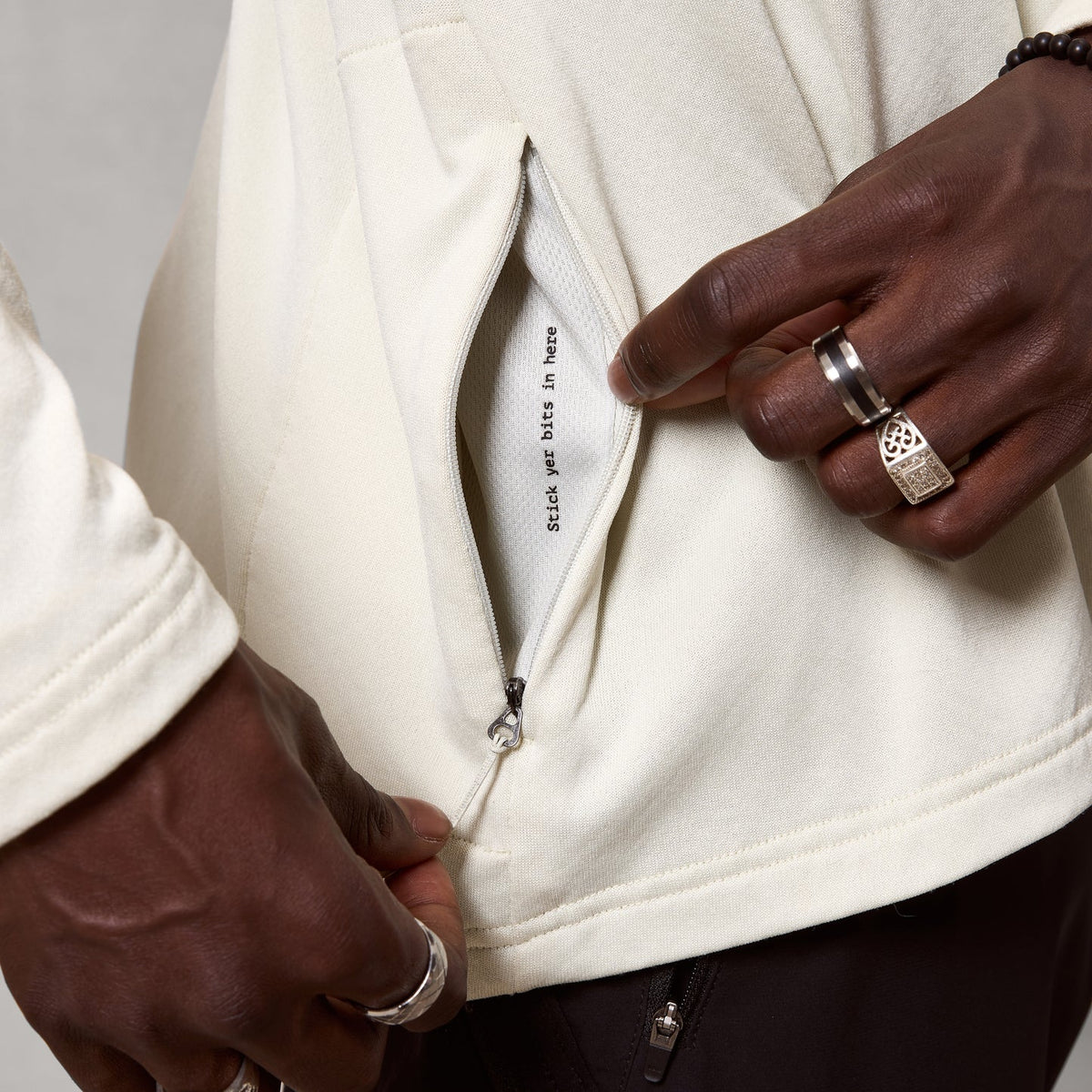 Maillot manches longues Endura AllTrack Rout Fleece - Stone