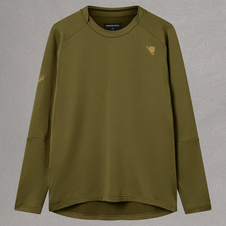 Maglia maniche lunghe Endura AllTrack Rout Fleece - Moss