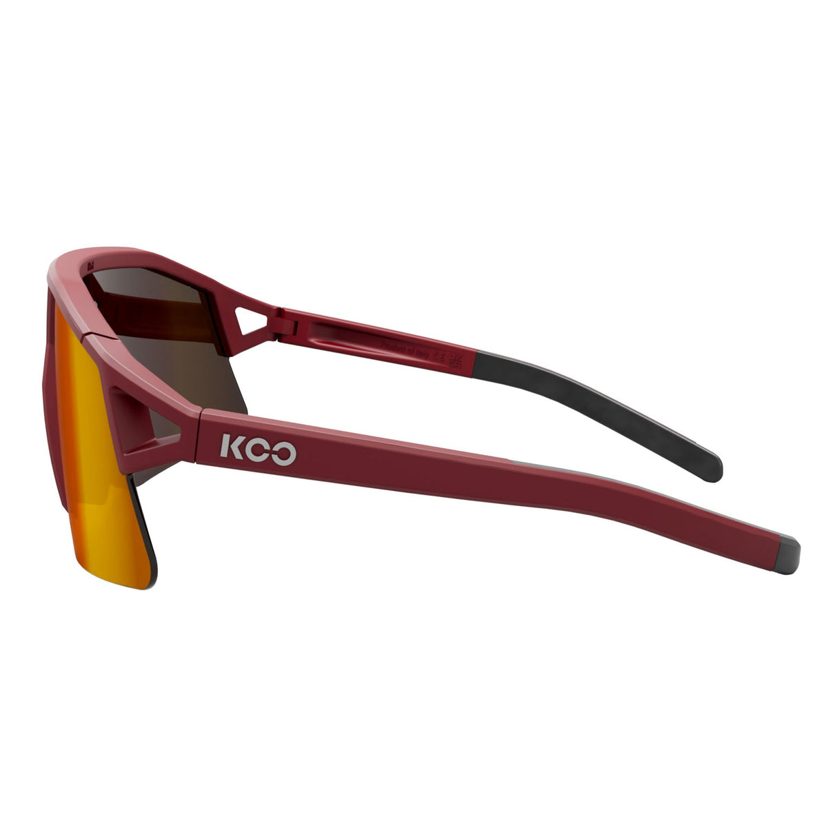 Occhiali KOO Hype - Dark Red Matt Red MR - H