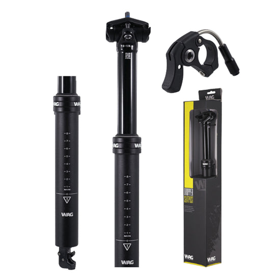 Tige de selle télescopique WAG Câble interne SB0 425 MM - 130mm