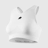 Reggiseno Assos Cropped Tank P1 - Bianco Assos