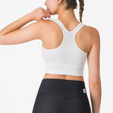 Sosten Castelli Comfort Travel Crop Top - Blanco