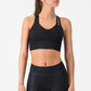 Sport-BH Castelli Comfort Travel Crop Top - Schwarz