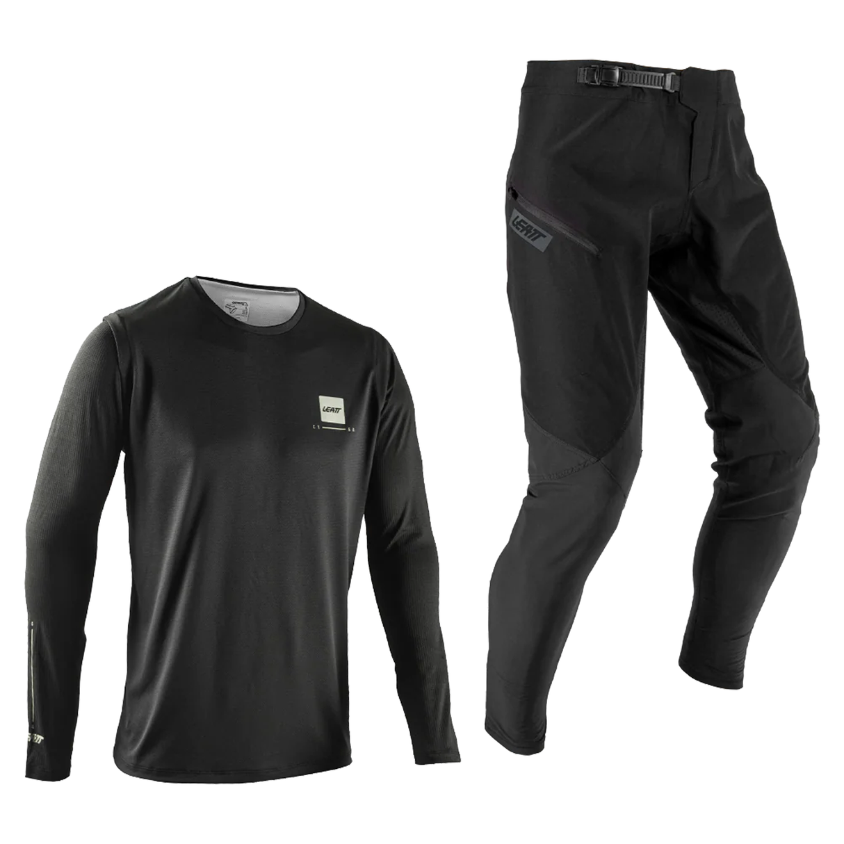 Ride Kit Leatt Infantil btt Gravity 1.0 - Negro