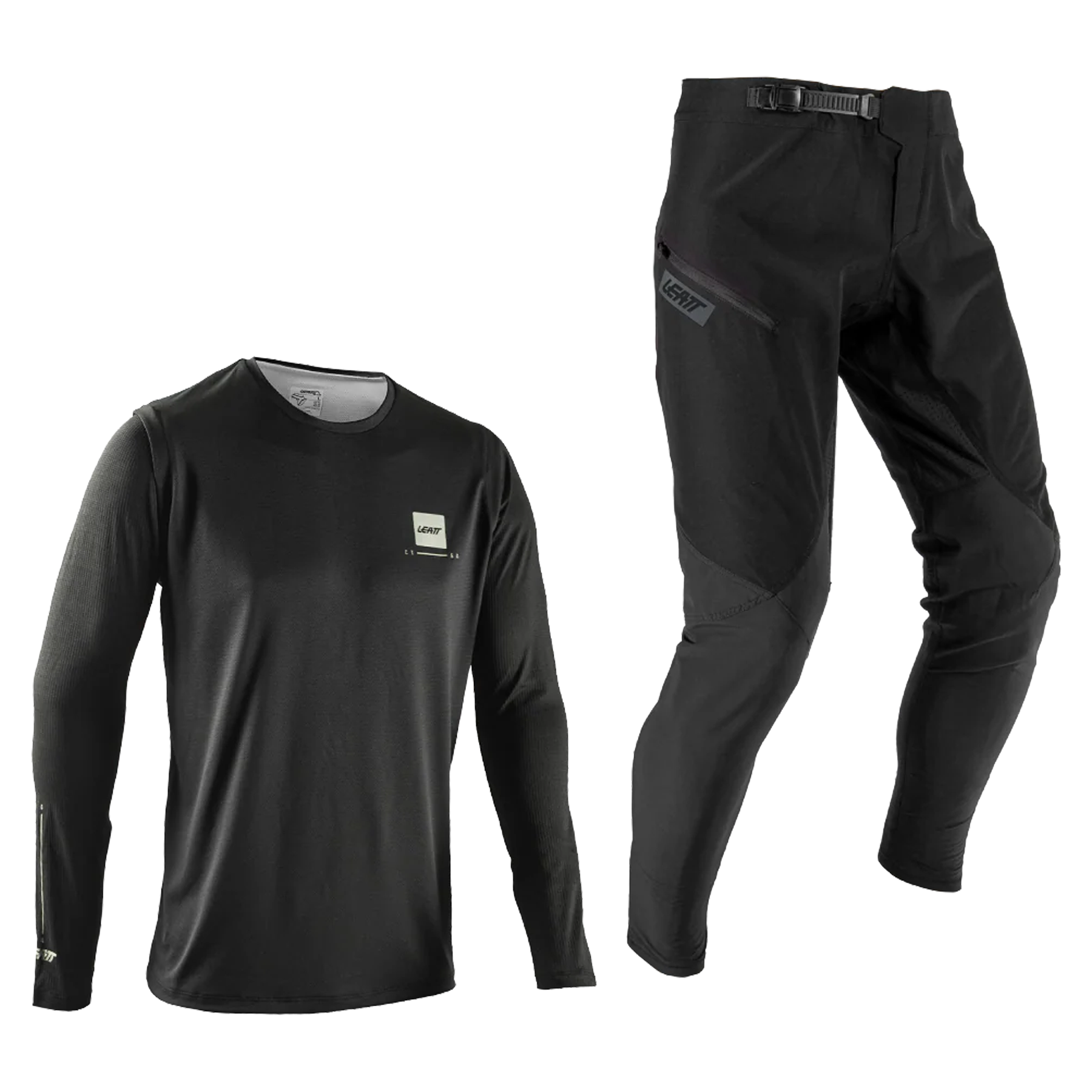 Leatt Kid MTB Gravity 1.0 Ride Kit - Black