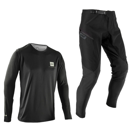 Leatt Kid MTB Gravity 1.0 Ride Kit - Black