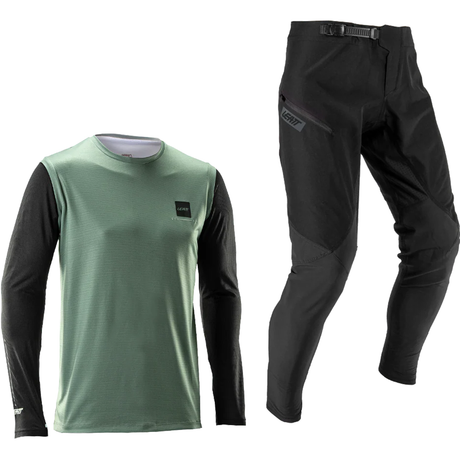 Ride Kit MTB Gravity 1.0 - Verde nero Leatt