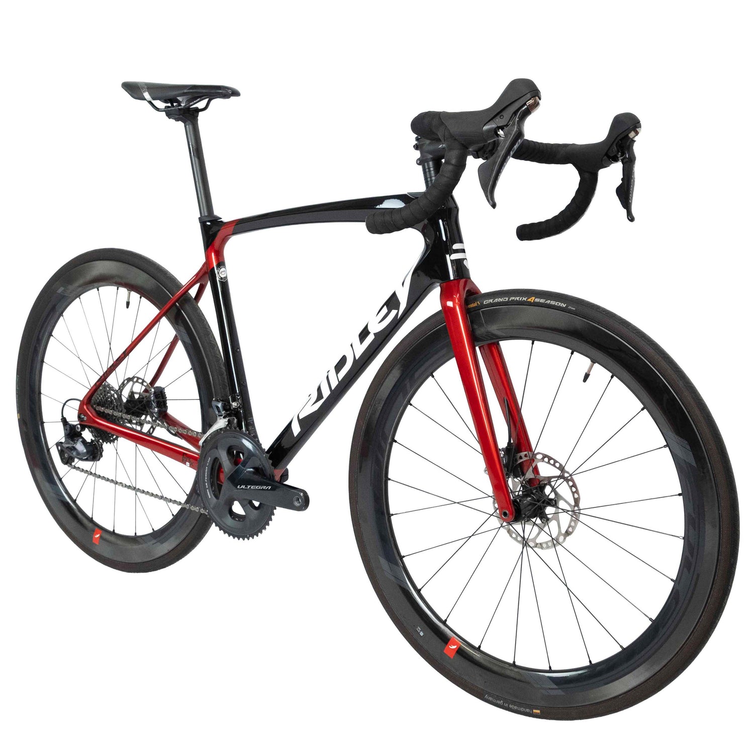 Ridley Fenix Disc Ultegra - Schwarz Rot