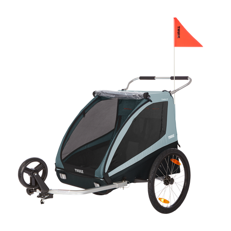 Rimorchio da bici Thule Coaster XT - Blu