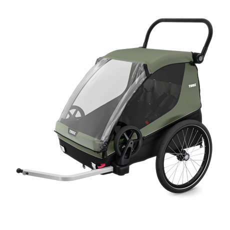Rimorchio da bici Thule Courier - Verde Thule