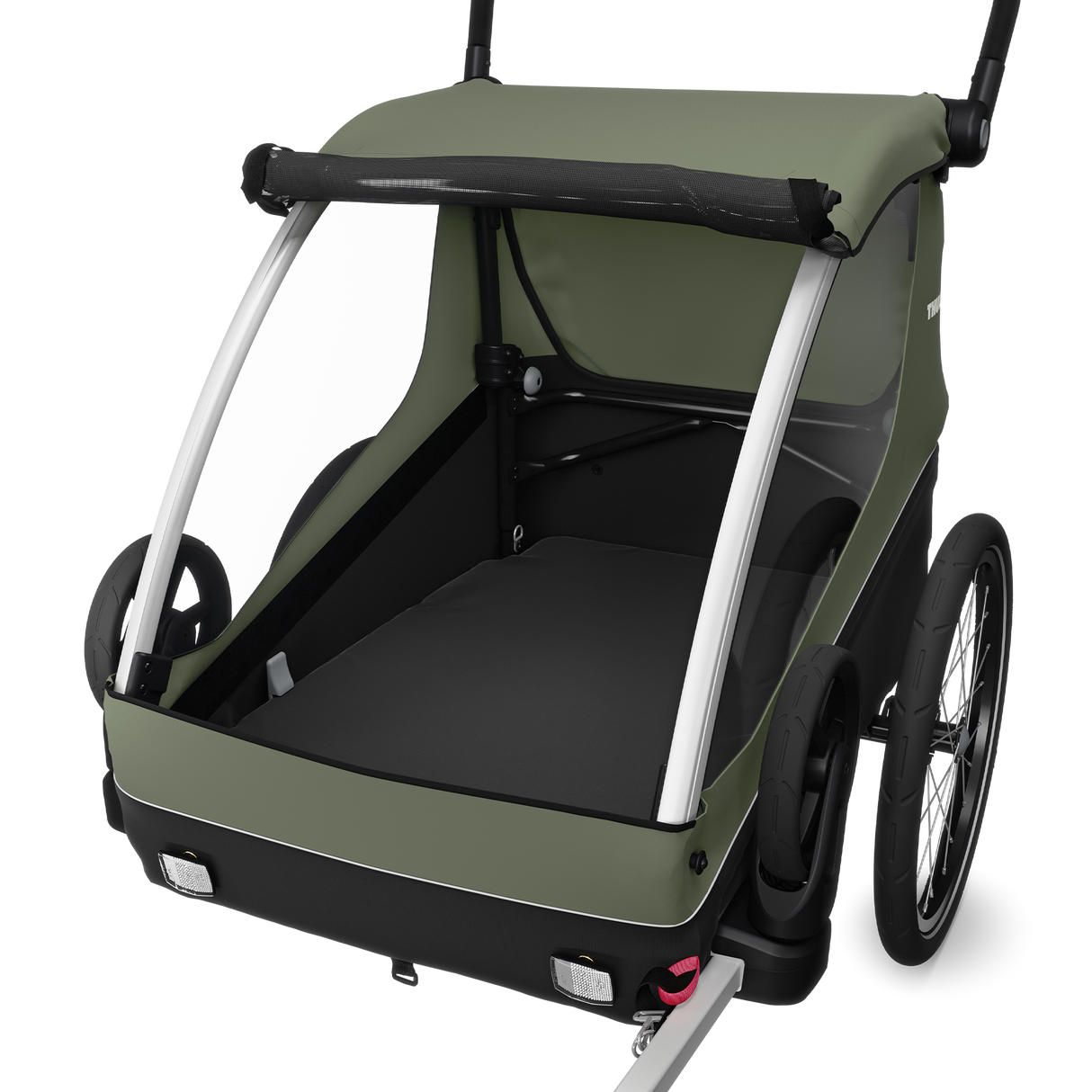 Rimorchio da bici Thule Courier - Verde Thule