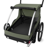 Rimorchio da bici Thule Courier - Verde Thule