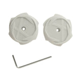 Rotore Northwave SLW Xdial Knob Kit - Blanco