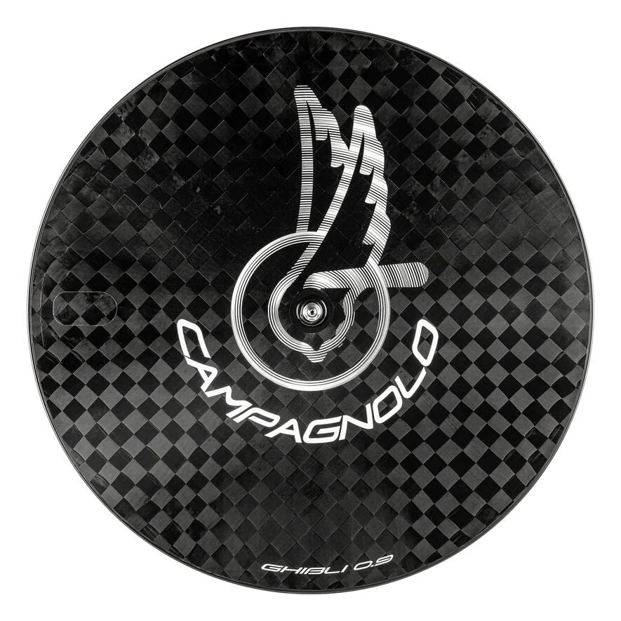 Ruota anteriore Campagnolo Ghibli 0.9 Track 2wf - Nero Campagnolo