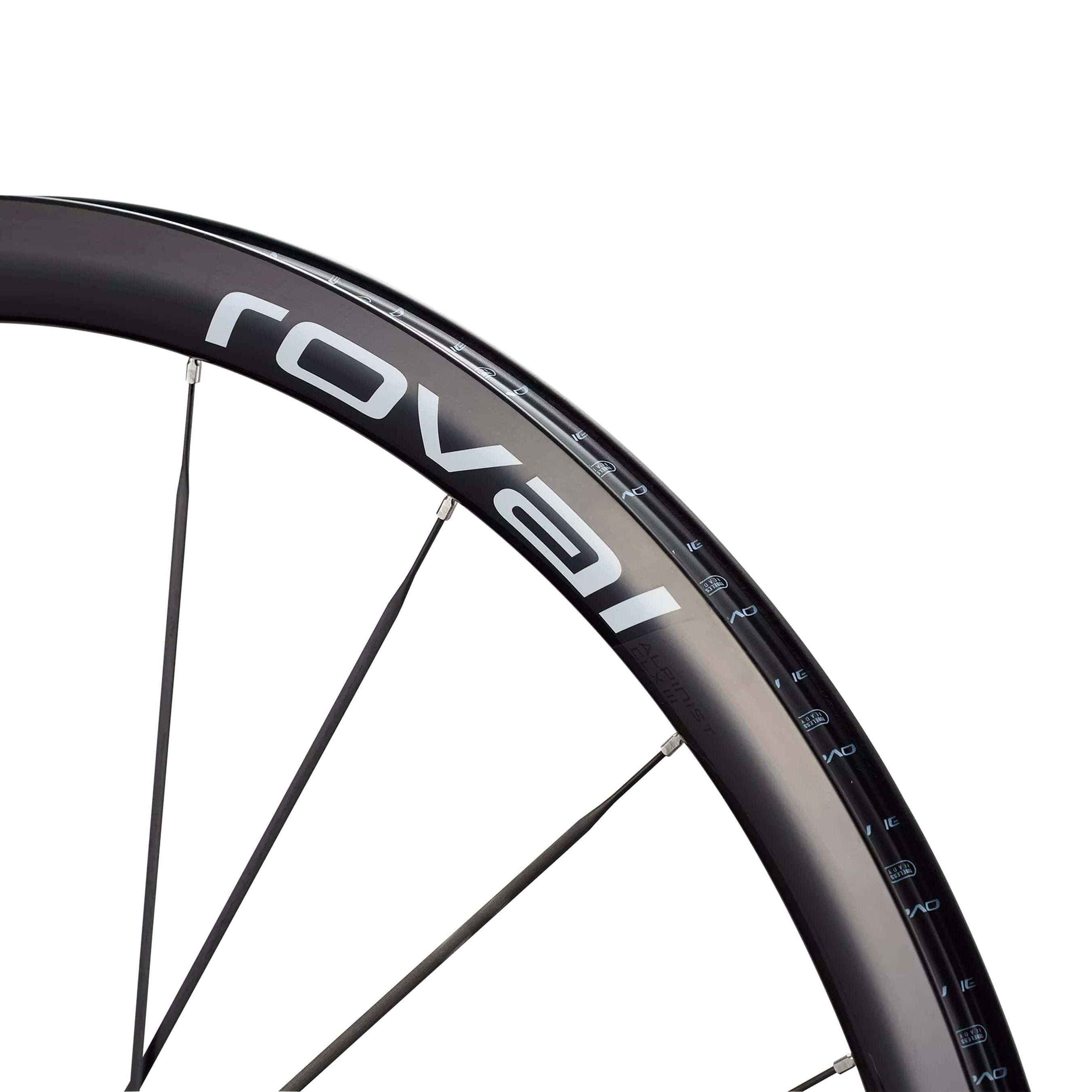 Front wheel Roval Alpinist CLX 3 - Black white | All4cycling