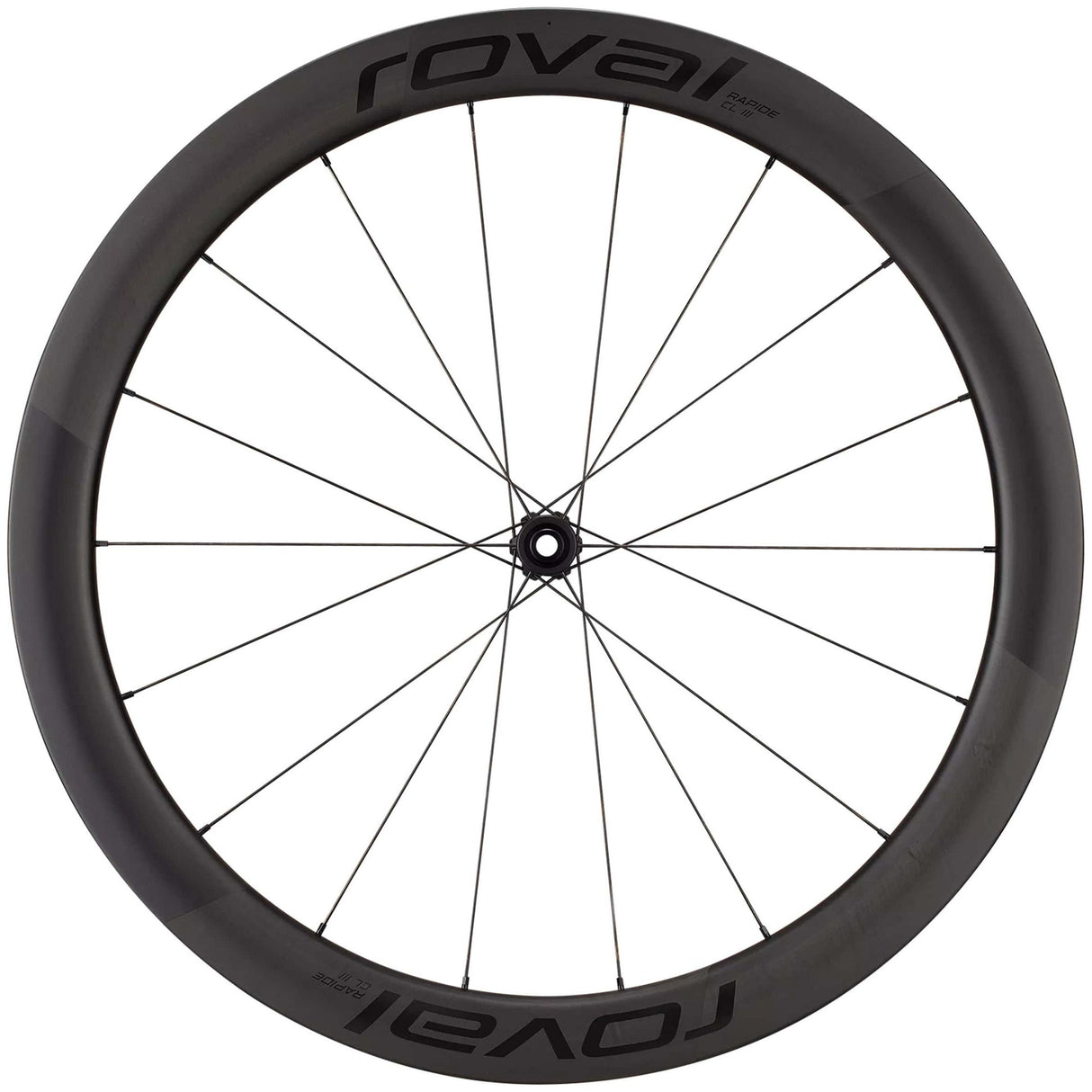 Ruota anteriore Roval Rapide CL 3 Disc - Nero Roval