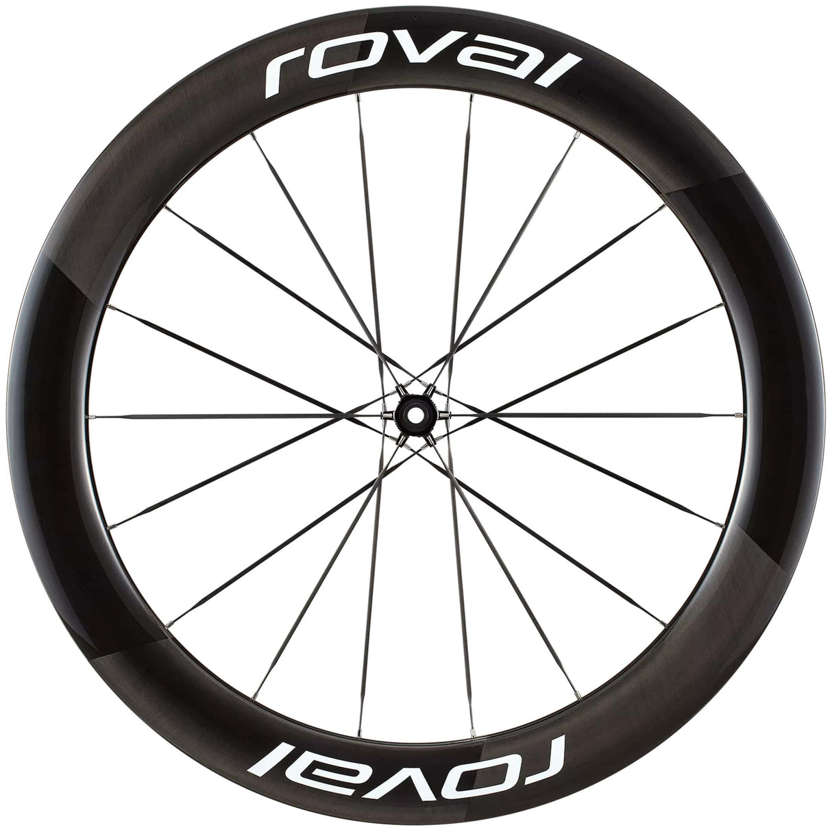 Ruota anteriore Roval Rapide Sprint CLX Disc - Nero bianco Roval